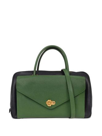 Herm&egrave;s 2006 Lorraine leather tote bag - Blue