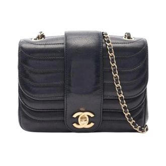 Chanel Pre-owned Shoulder Bag - Dames - Pre-owned - Zwart - Maat: ONE Size Leer