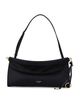 Alaia Black Le Click East West Medium Shoulder Bag