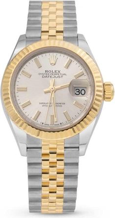 Rolex Pre-owned Rolex Datejust Automatic Chronometer Silver Dial Ladies Watch 279173 SSJ