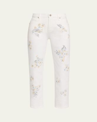 Libertine - Libertine Porcelain Garden Boyfriend Jeans