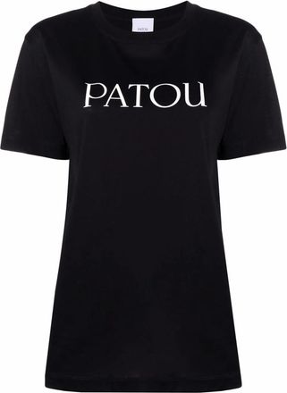 Patou Logo-print Organic-cotton T-shirt