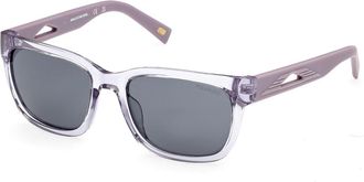 Skechers SE00313 Polarized 78A Mens Sunglasses Purple Size 54