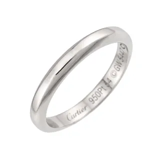 Cartier Platinum 950 Band Ring (Pre-Owned)