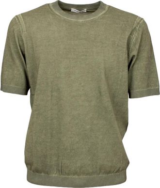 KANGRA Girocollo Tinto Vintage - Heren - T-shirts - Groen - 4XL - Tops