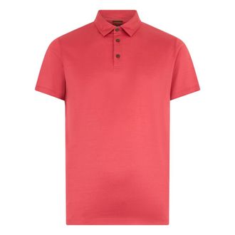 Moorer Pachino Polo - male - Moorer - Polo Shirts - Orange - 4XL - Tops