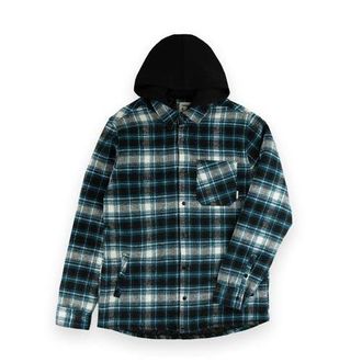 Sovereign Code Shaheen Button Down Shacket in Coronet Blue/Witness Plaid at Nordstrom, Size X-Large