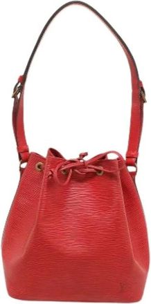 Louis Vuitton Pre-owned Bucket Bags, female, Red, Size: ONE SIZE Pre-owned Petit Noe Bucket Bag