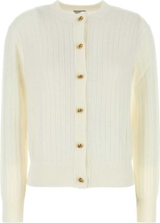 Bottega Veneta White wool cardigan