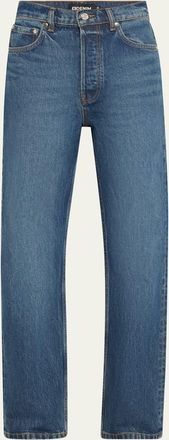 EB Denim High-Rise Straight Jeans