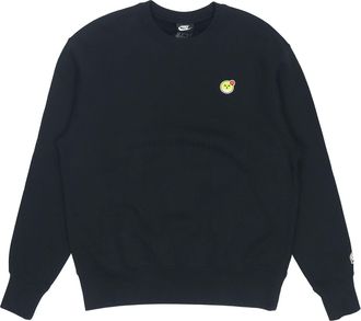 Nike Airmoji Series Sportswear logo Casual Pullover Sports Round Neck Black CZ2362-010