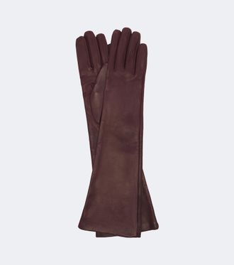 Nour Hammour Leather gloves