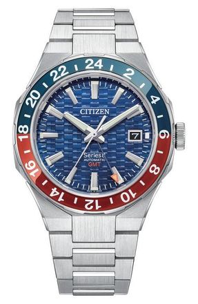 Citizen Series8 880 GMT Automatic Bracelet Watch, 41mm in Silver-Tone at Nordstrom