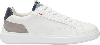 Peuterey Schoenen, Heren, Wit, 44 EU, Su&egrave;de, Witte leren veterschoenen