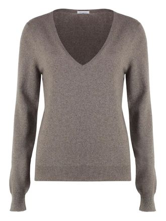 Malo cashmere-wool jumper - Brown