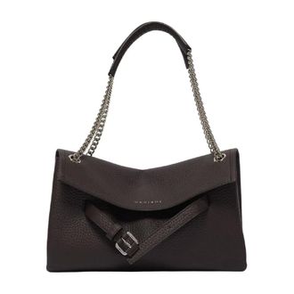 Orciani Venus Soft Small Shoulder Bag - - Bags - Donna - Marrone - ONE SIZE