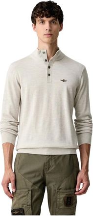Aeronautica Uomo, Maglie, Grigio, M, new