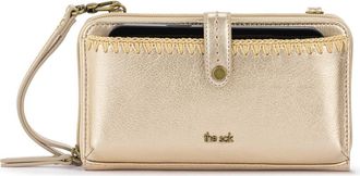 The Sak Iris Smartphone Crossbody Bag in Light Gold at Nordstrom