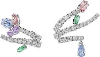 Swarovski Ariana Grande Oorcuffjes - Dames - Oorbellen - Veelkleurig - ONE Size - Accessoires