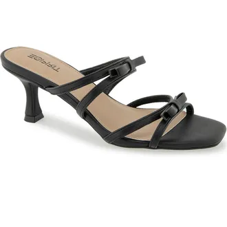 Esprit Cynthia Sandal in Black Pu at Nordstrom Rack, Size 9.5