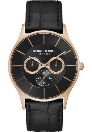 Kenneth Cole KC51040022 Mens Classic Watch - Rose Gold - One Size