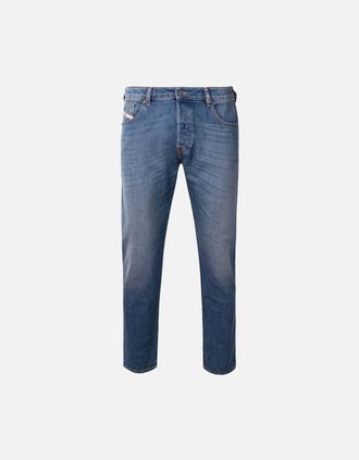 Diesel Mens Diesel D-Yennox Tapered Fit Medium Blue Jeans - Size: W28 / 30l