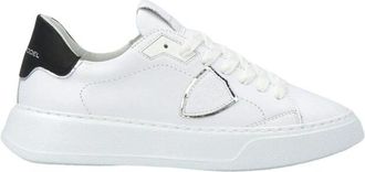 Philippe Model Tempel Sneakers - Dames - Sneakers - Wit - 36 EU - Leer - Schoenen
