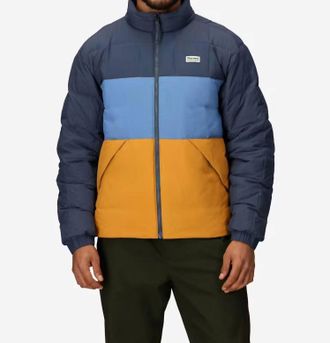 Marmot Ares Insulated Jacket In Thunderhead/rain Cloud/honey Glaze