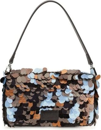 Staud Borsa a spalla Timmy con paillettes - - Bags - Donna - Multicolore - ONE SIZE