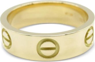 Cartier Anello Love in oro giallo 18 carati anni 2010