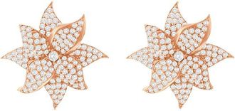 Suzy Levian Suzy Levian Silver Cz Statement Earrings