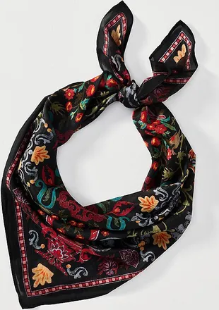 Vismaya 100% Silk Hair Scarf
