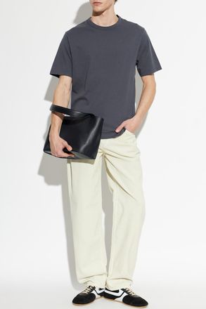 Officine G&eacute;n&eacute;rale Triple Pack Of Cneck T-shirts, Mens, Multicolour