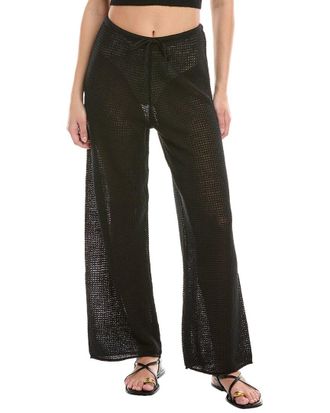 Onia Knit Drawstring Linen Pant