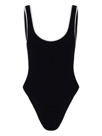 Hunza G Faye swimsuit - women - Polyamide/Elastane - One Size - Black