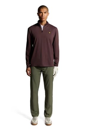 Lyle & Scott Golf Course Midlayer in Berry at Nordstrom, Size Xx-Large