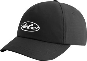 Arte Caps, male, Black, Size: ONE SIZE Round Logo Cap