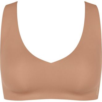 Triumph ZERO Feel Wireless Bralette in Nostalgic Brown at Nordstrom, Size Xx-Large