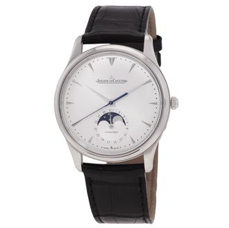 Jaeger-LeCoultre Pre-owned Jaeger LeCoultre Master Ultra Thin Moon Automatic Moon Phase Mens Watch Q1368430