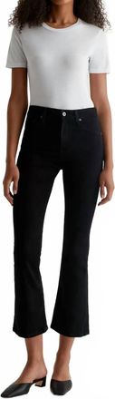 AG - Adriano Goldschmied Farrah Boot Crop Mid-Rise Jeans In Alchemy