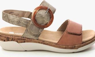 Remonte Womens Remonte JOCELYN Womens Sandals Tan - Brown - Size: 6.5