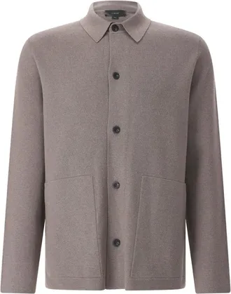 Vince Truien & Vesten, Heren, Grijs, L, Shirt Jacket