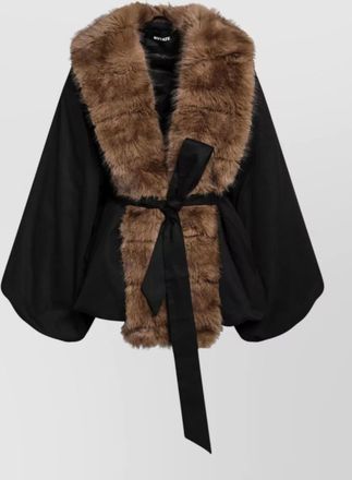 Rotate faux fur jacket