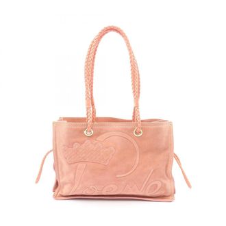 Loewe Pink Leather Handbag Tote Bag (Pre-Owned)