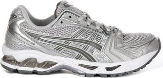 Asics Mesh Trainers Grey Silver Women