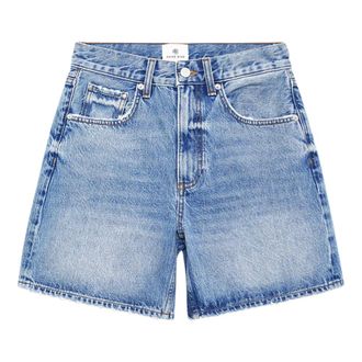 Anine Bing Denim Shorts, male, Blue, Size: W25 Heath Short