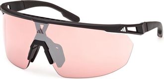 Adidas Sport SP0094 02U Mens Sunglasses Black Size 140