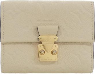 Louis Vuitton Monogram Empreinte Leather Wallet (Tri-Fold) (Pre-Owned)