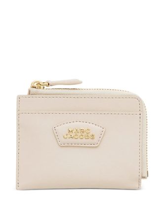Marc Jacobs top zip wallet - women - Leather - One Size - Neutrals