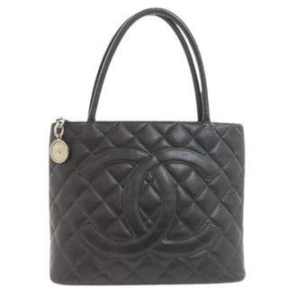 Chanel Pre-owned Tote Bags, female, Black, Size: ONE SIZE Pre-owned Vintage Tote Bag